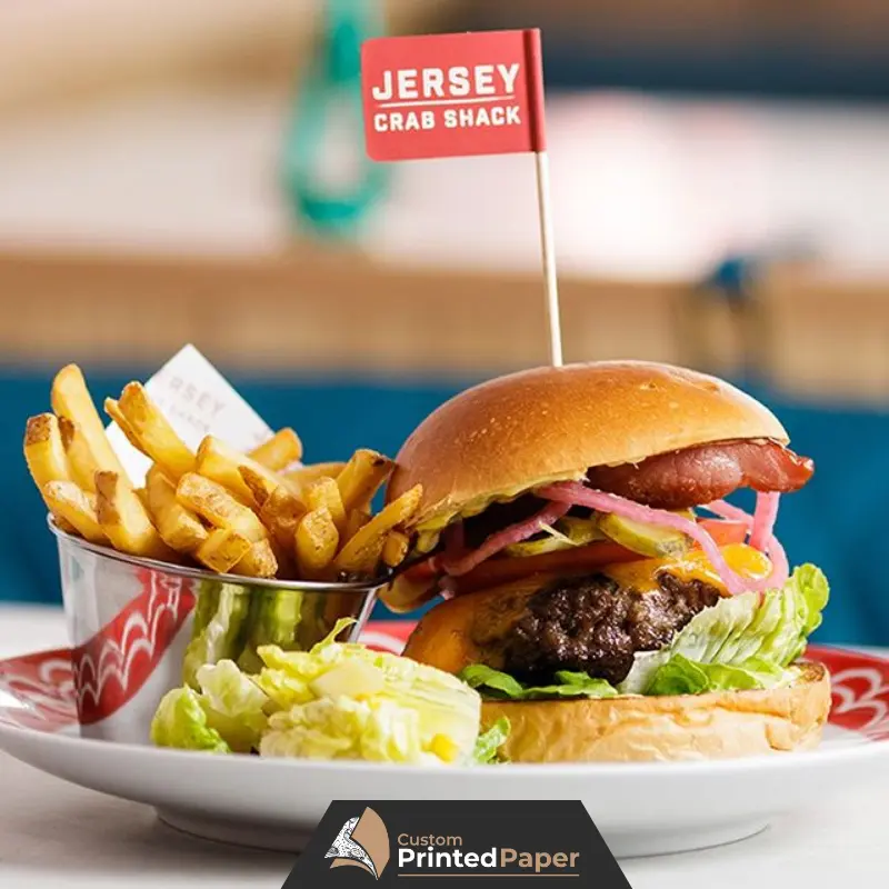 Custom Food Flags