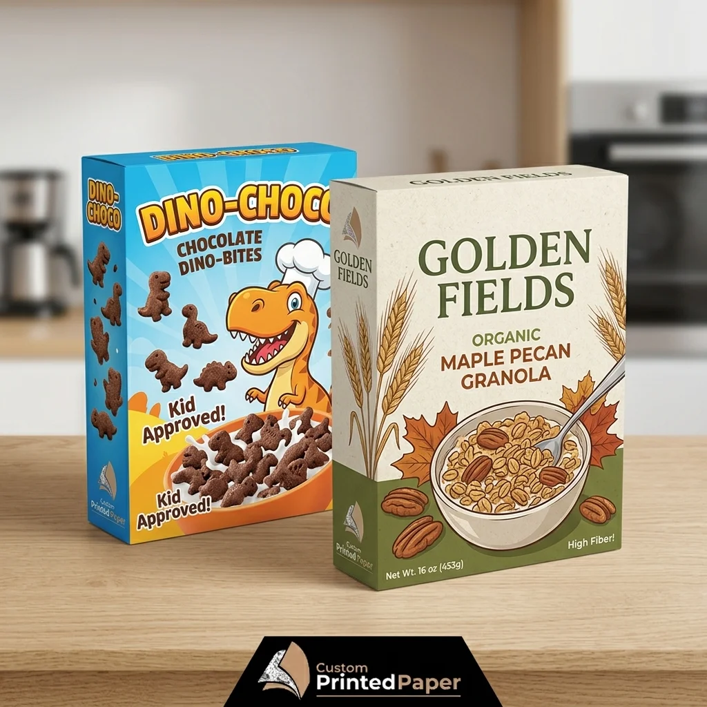 Custom Cereal Boxes