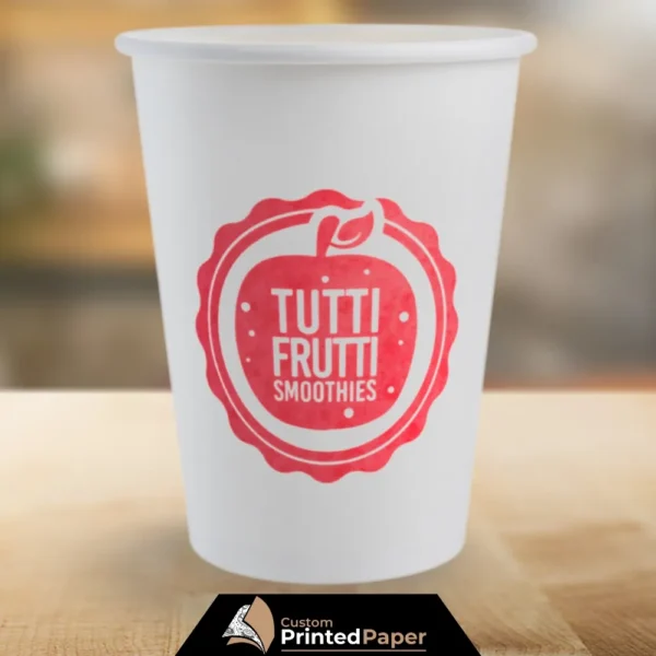 custom printed cold paper cups