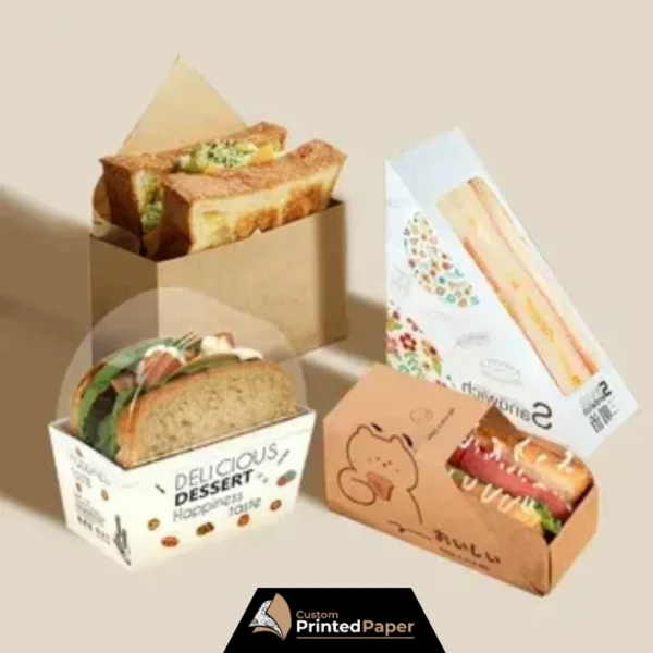 Custom Sandwich Boxes With Logo