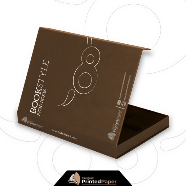 Book Style Rigid Packaging Boxes