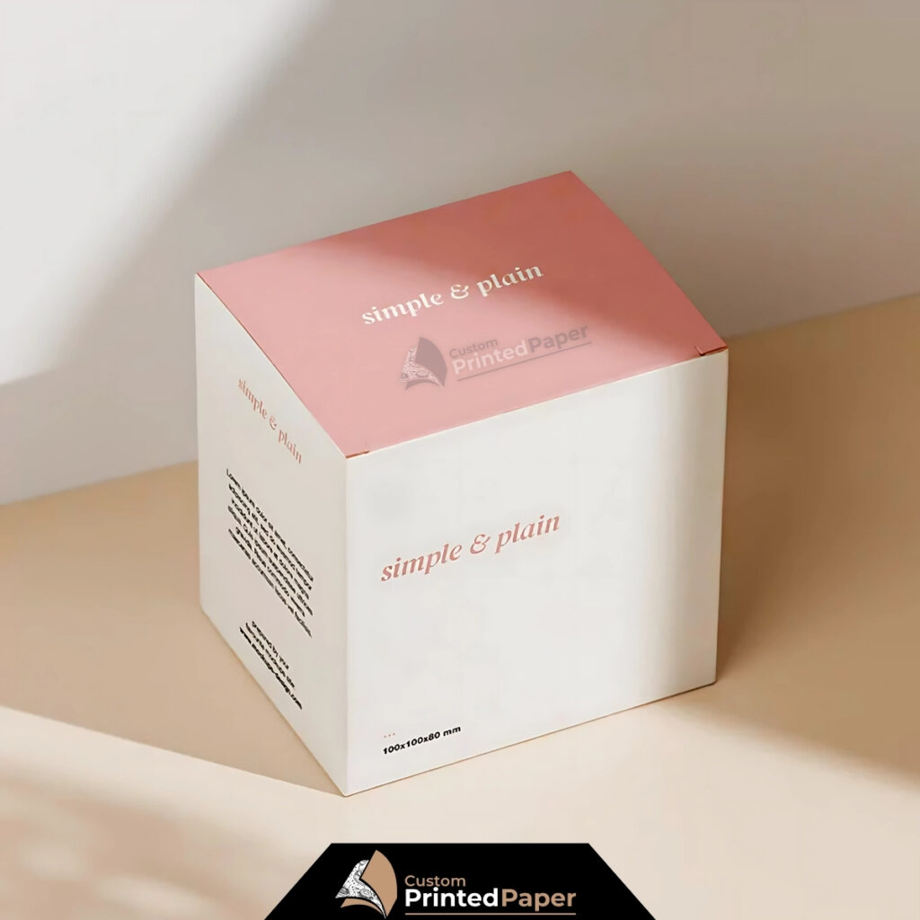 Custom Printed Cube Boxes Wholesale With Logos- CPP Canada