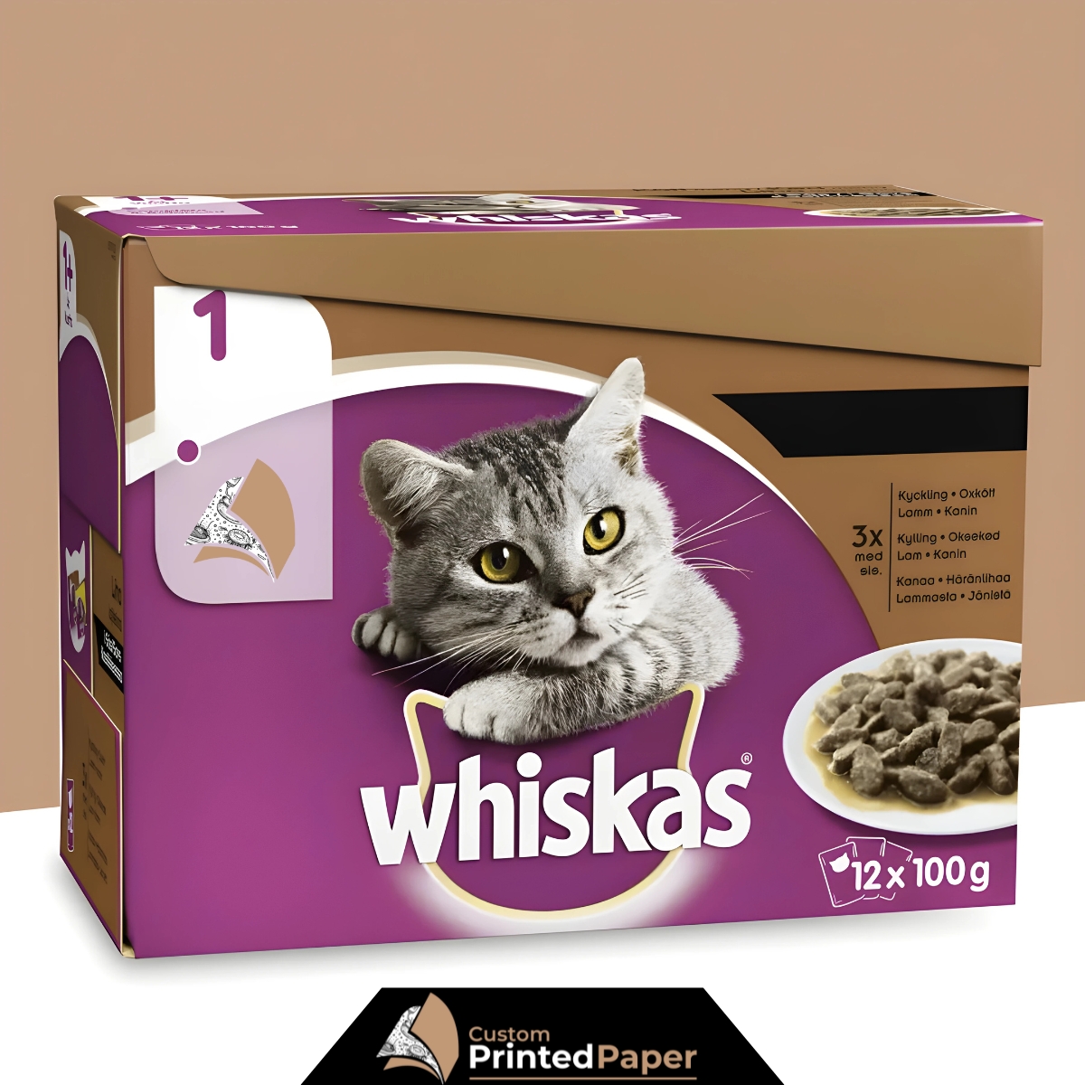 Custom Cat Food Boxes