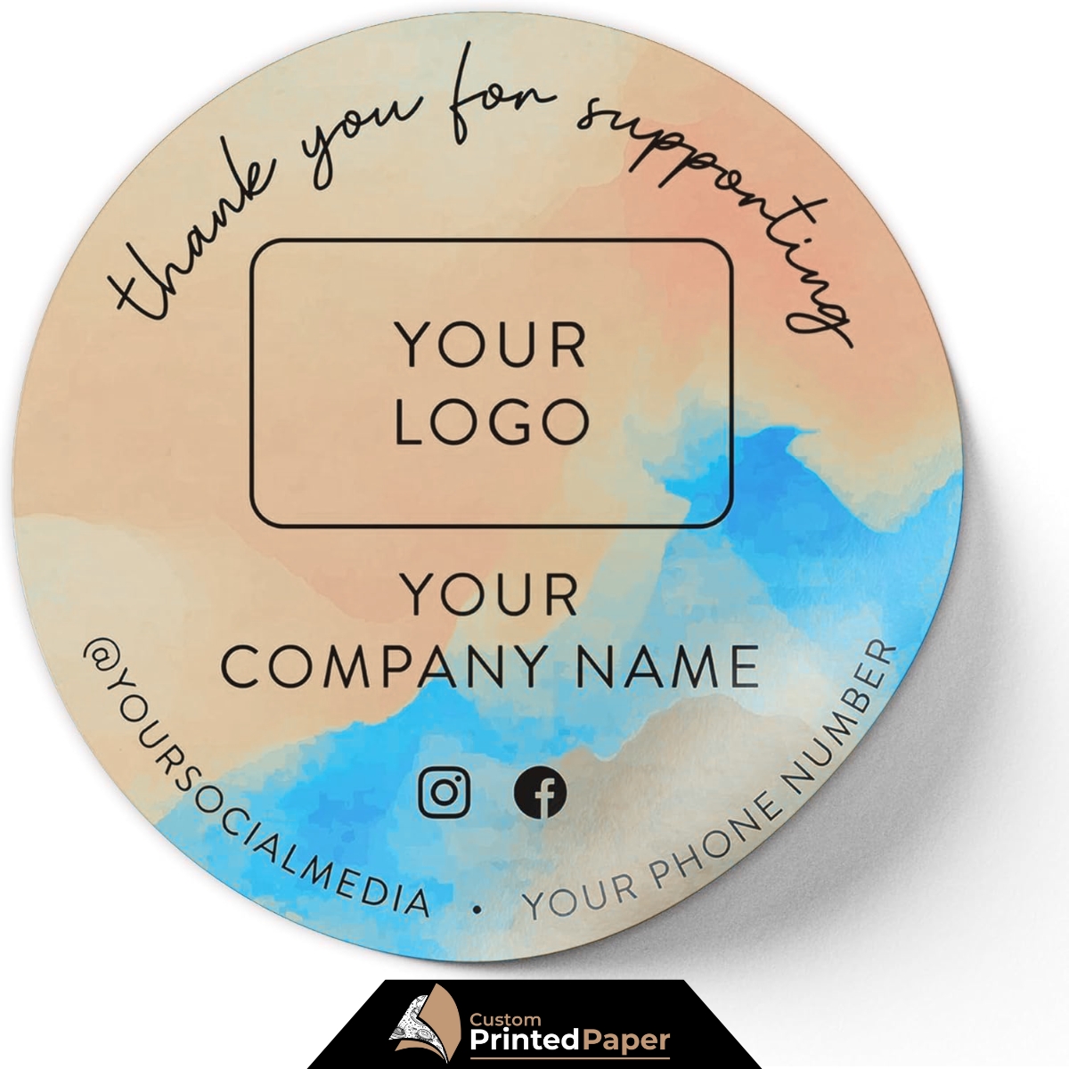 Custom Business Stickers