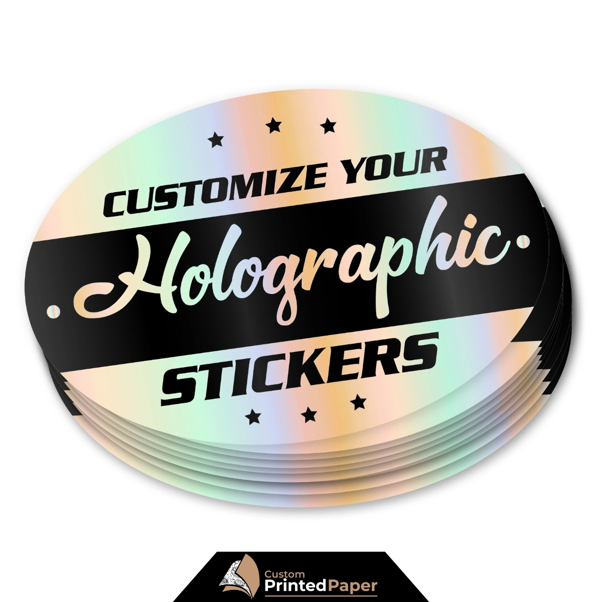 Custom Hologram Stickers