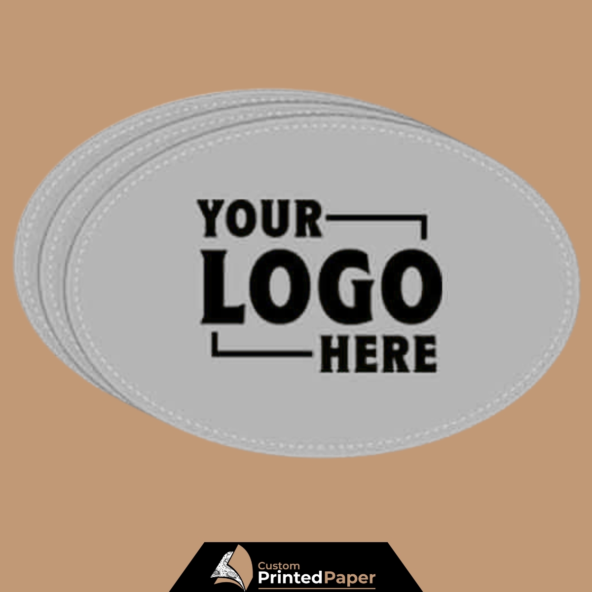 Custom Oval Bumper Sticker