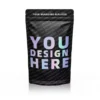 Custom Printed Black Mylar Bags
