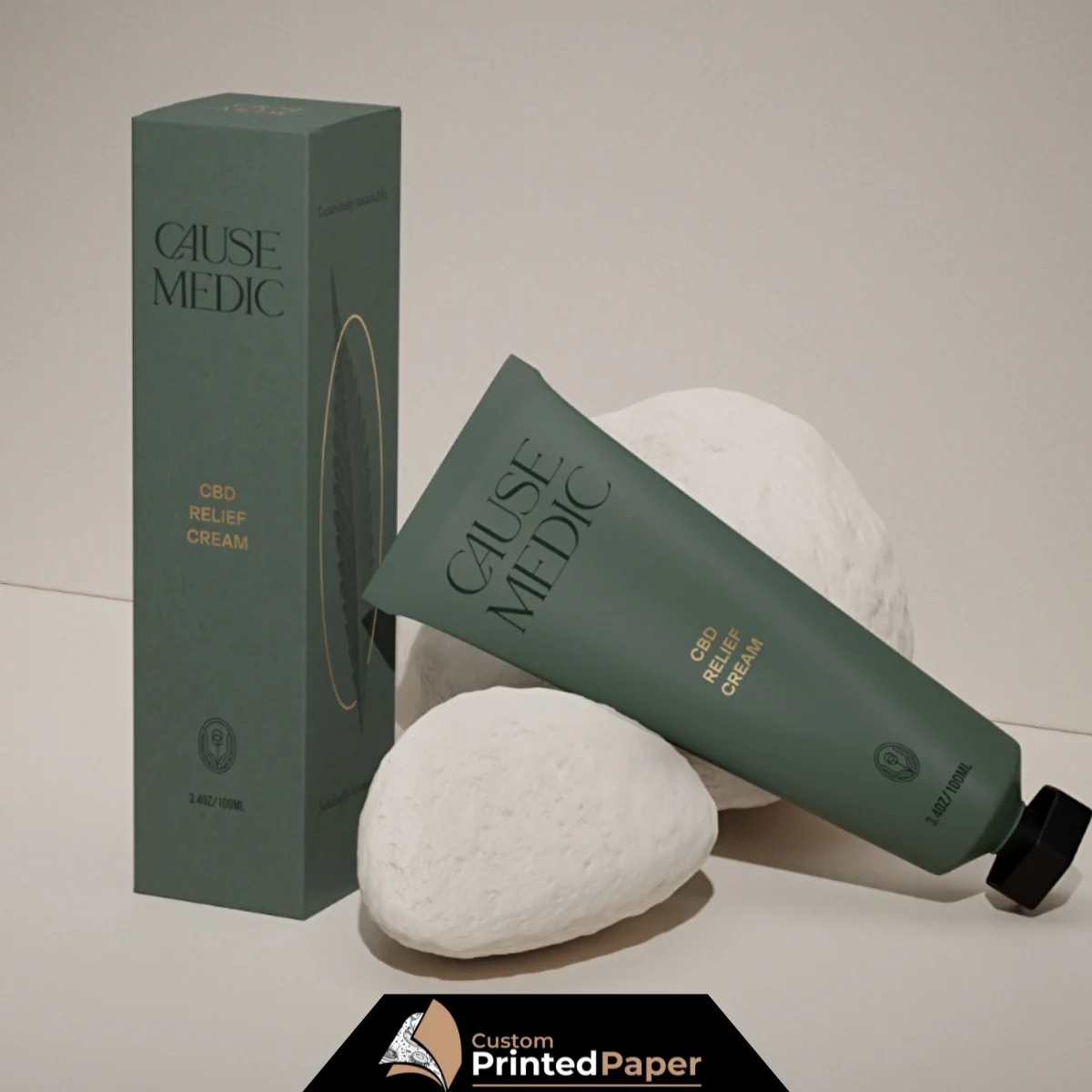 CBD Pain Cream Boxes