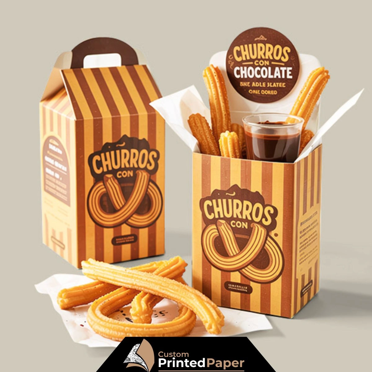 Custom Churros Boxes