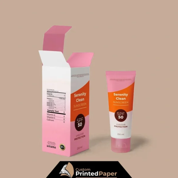 Custom Cleanser Boxes