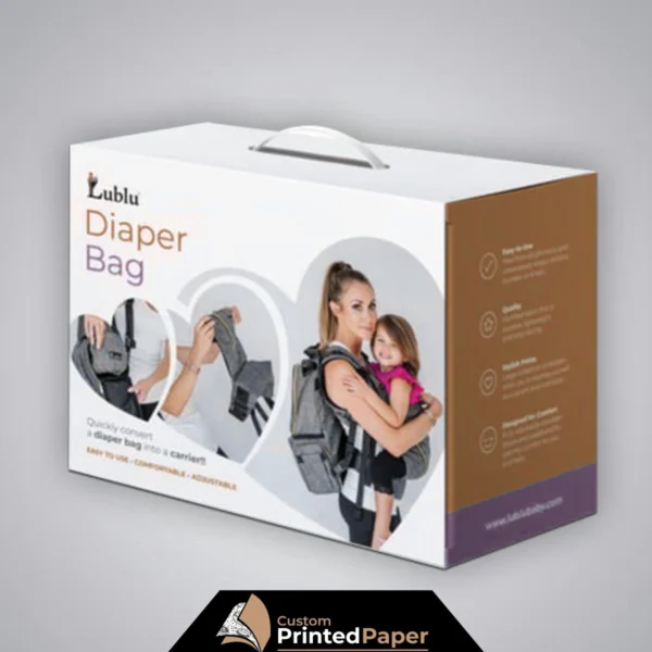 Custom Printed Diaper Boxes
