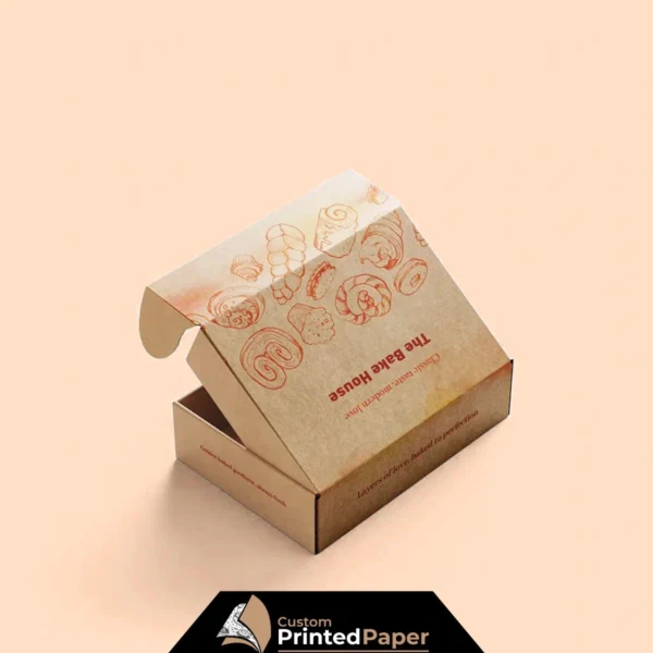 Custom Printed Corrugated Bakery Boxes