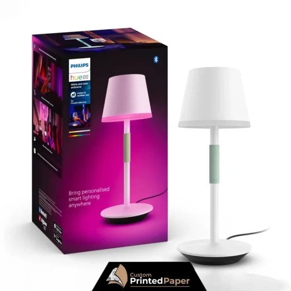 Custom Table Lamp Box