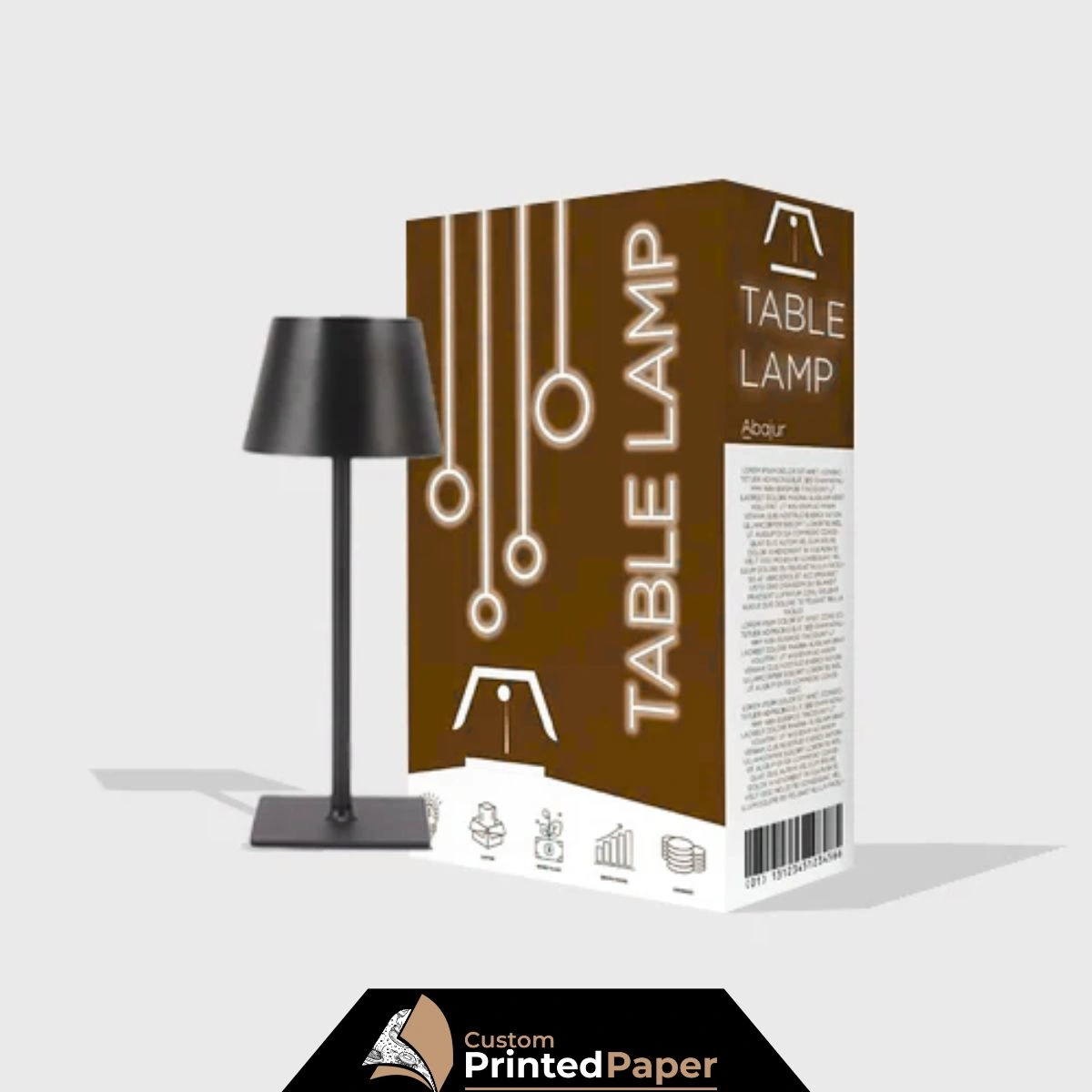 Custom Table Lamp Boxes