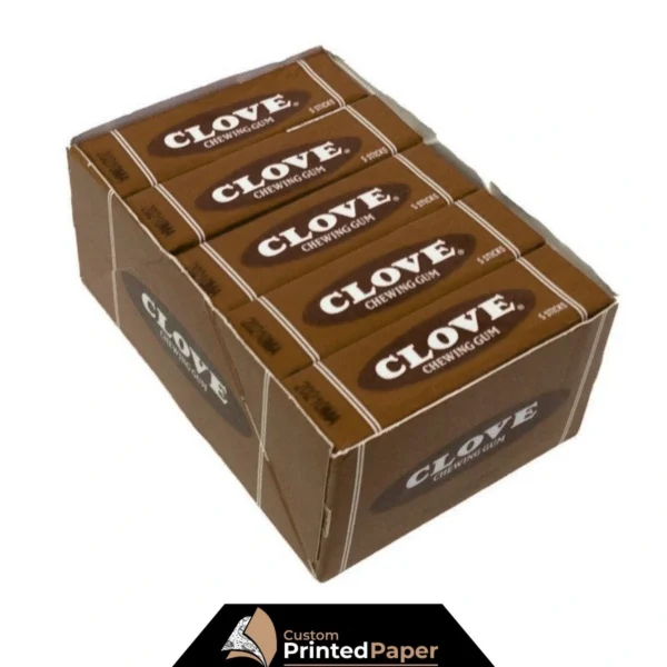 Gum Packaging box