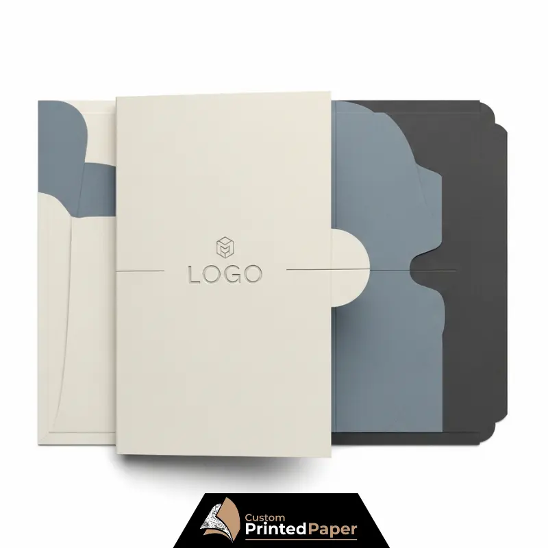 Custom Die Cut Folders