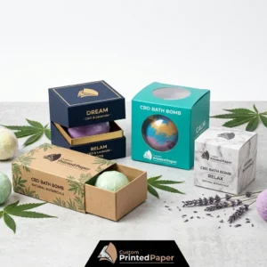 Custom CBD Bath Bomb Boxes