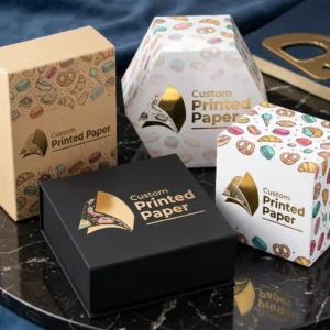 Custom Gold Foil Boxes